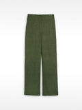 Pantalón Fluido Con Efecto Arrugado