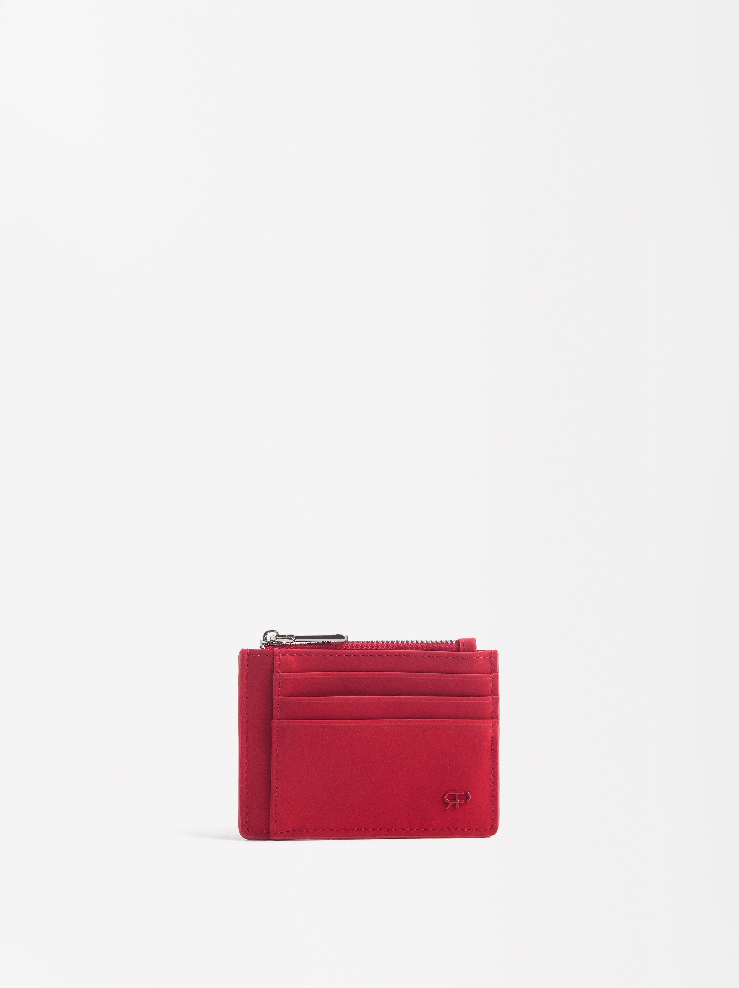 Tarjetero De Textura Aterciopelada