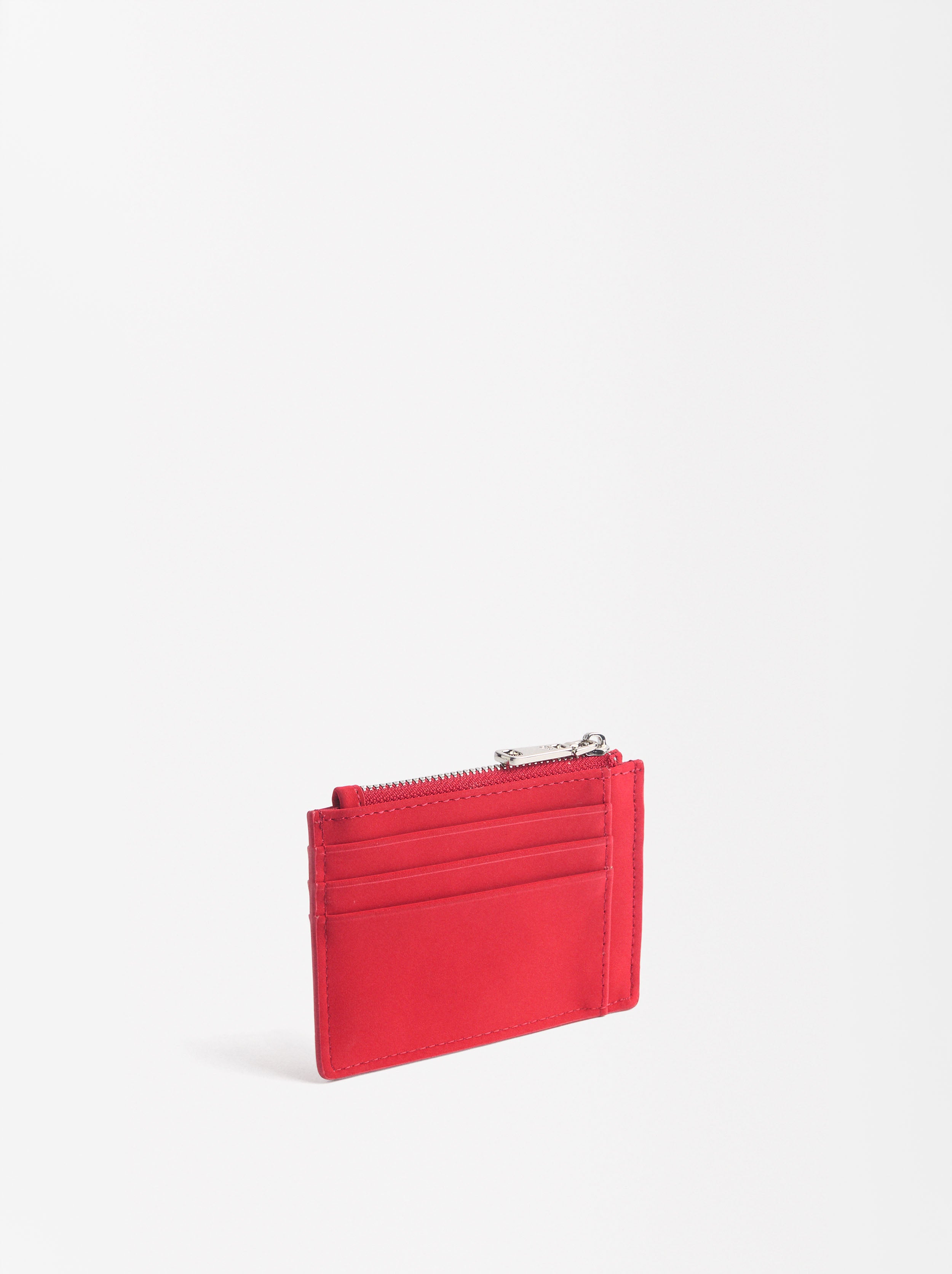 Tarjetero De Textura Aterciopelada