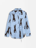 Camisa Estampada De Manga Larga
