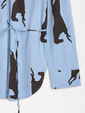 Camisa Estampada De Manga Larga