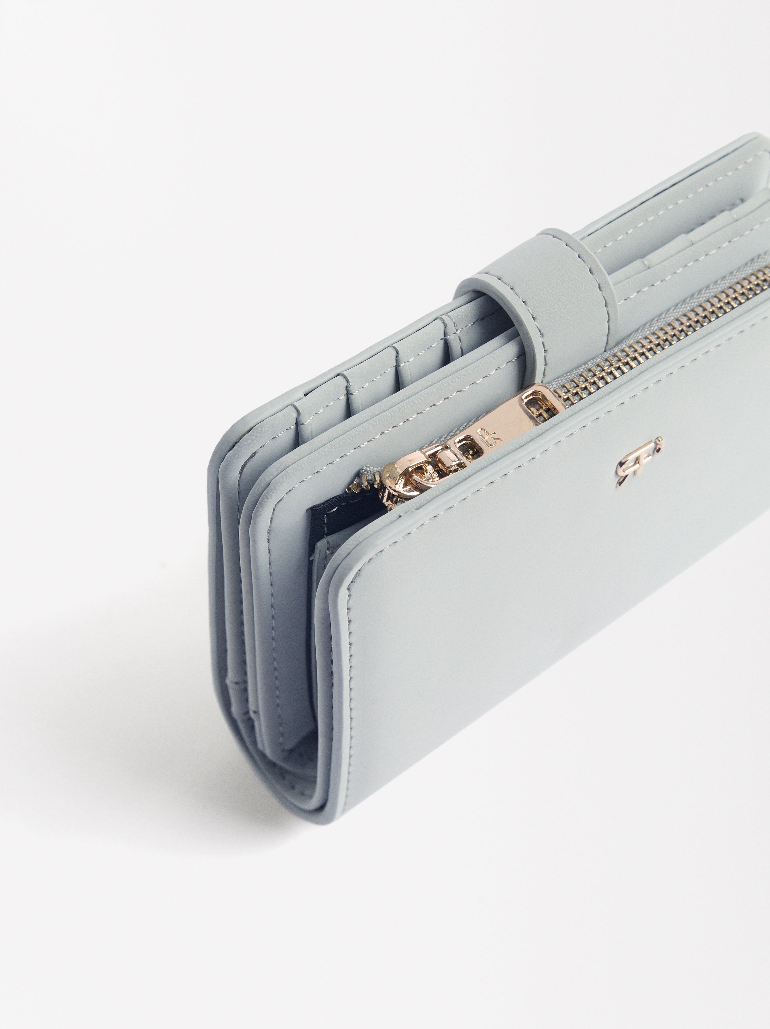 Billetera Con Textura Aterciopelada
