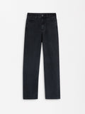 Pantalón De Denim Recto