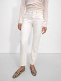 Pantalón De Denim Recto