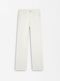 Pantalón De Denim Recto