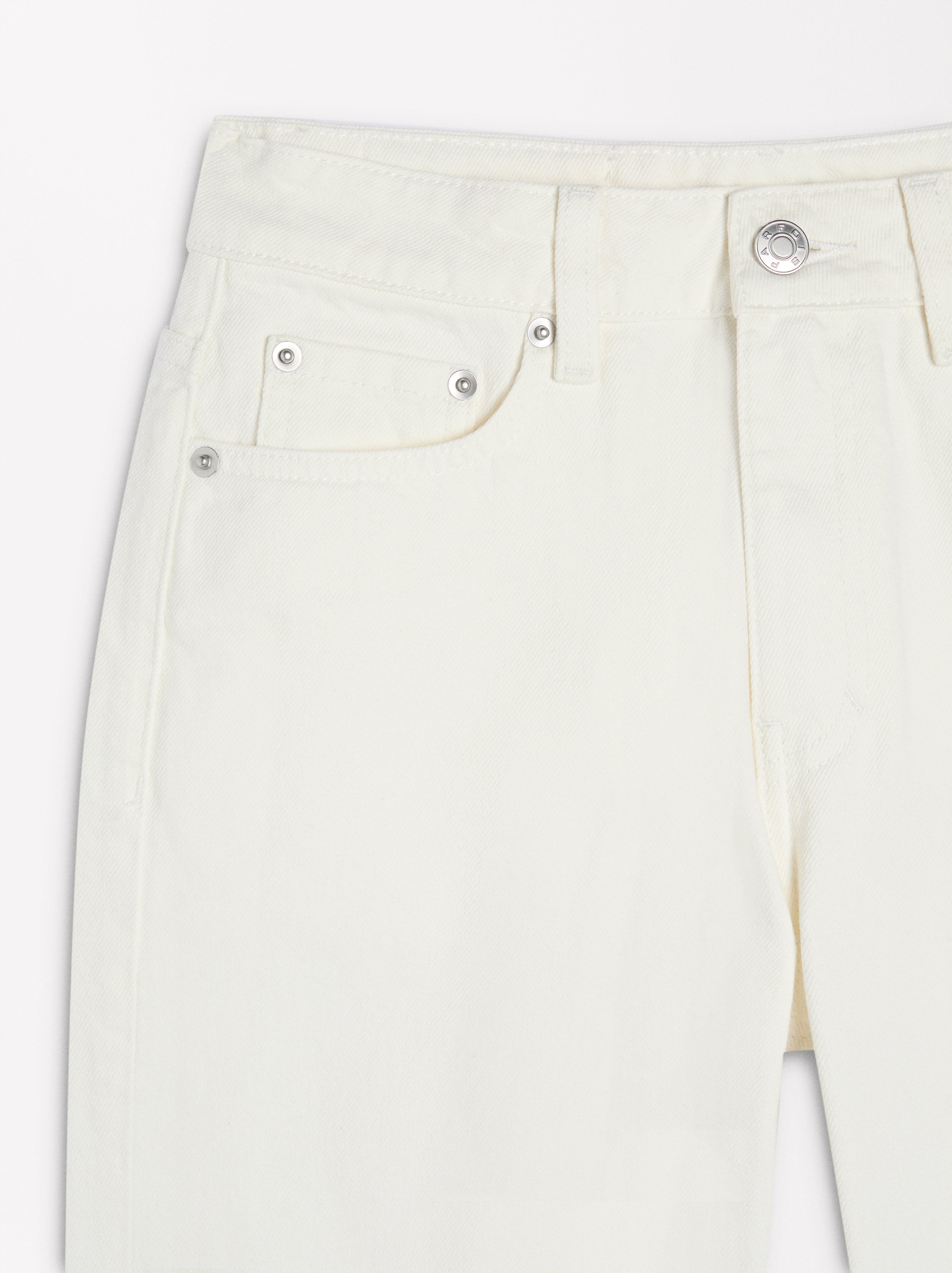 Pantalón De Denim Recto