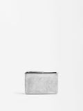 Bolsa Multiusos De Piel Metalizada