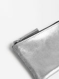 Bolsa Multiusos De Piel Metalizada