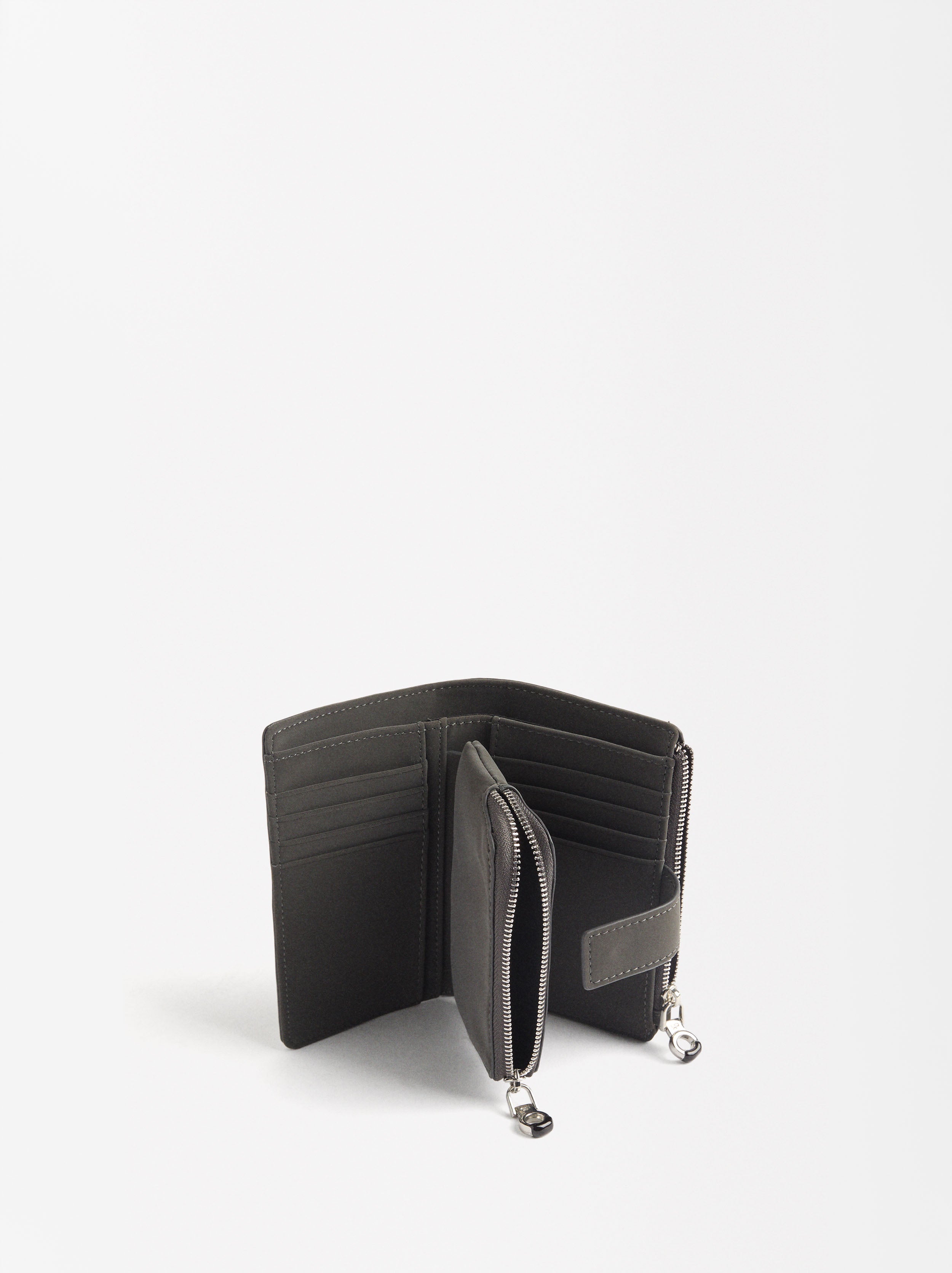 Billetera Con Textura Aterciopelada