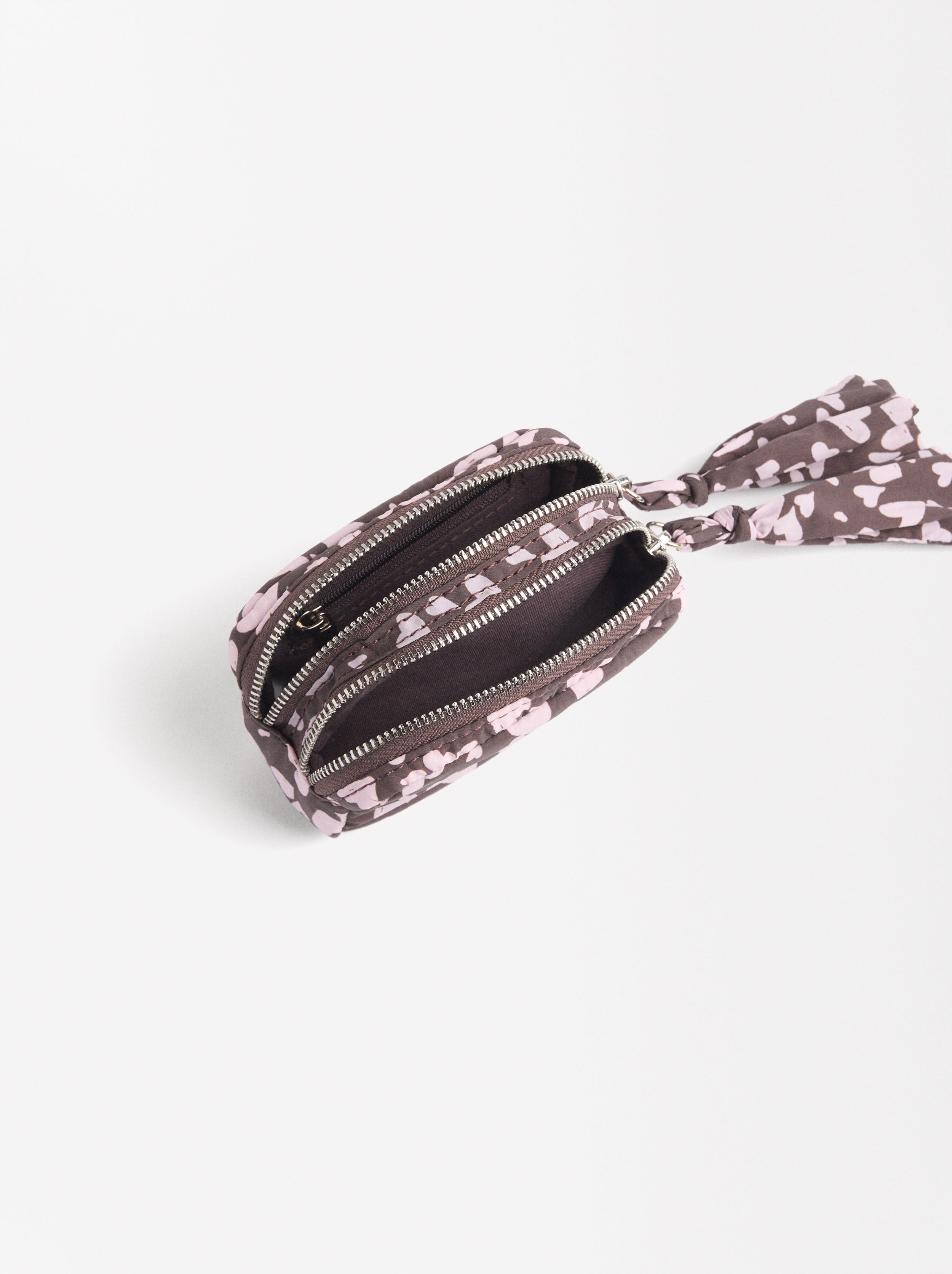 Monedero De Nylon Estampado