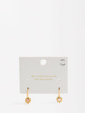 Aretes Cortos Con Piedras - Plata De Ley 925