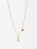 Collar Corto Amor - Plata De Ley 925