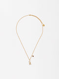 Collar Corto Amor - Plata De Ley 925