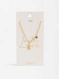 Collar Corto Amor - Plata De Ley 925