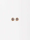 Aretes De Ojo - Plata De Ley 925