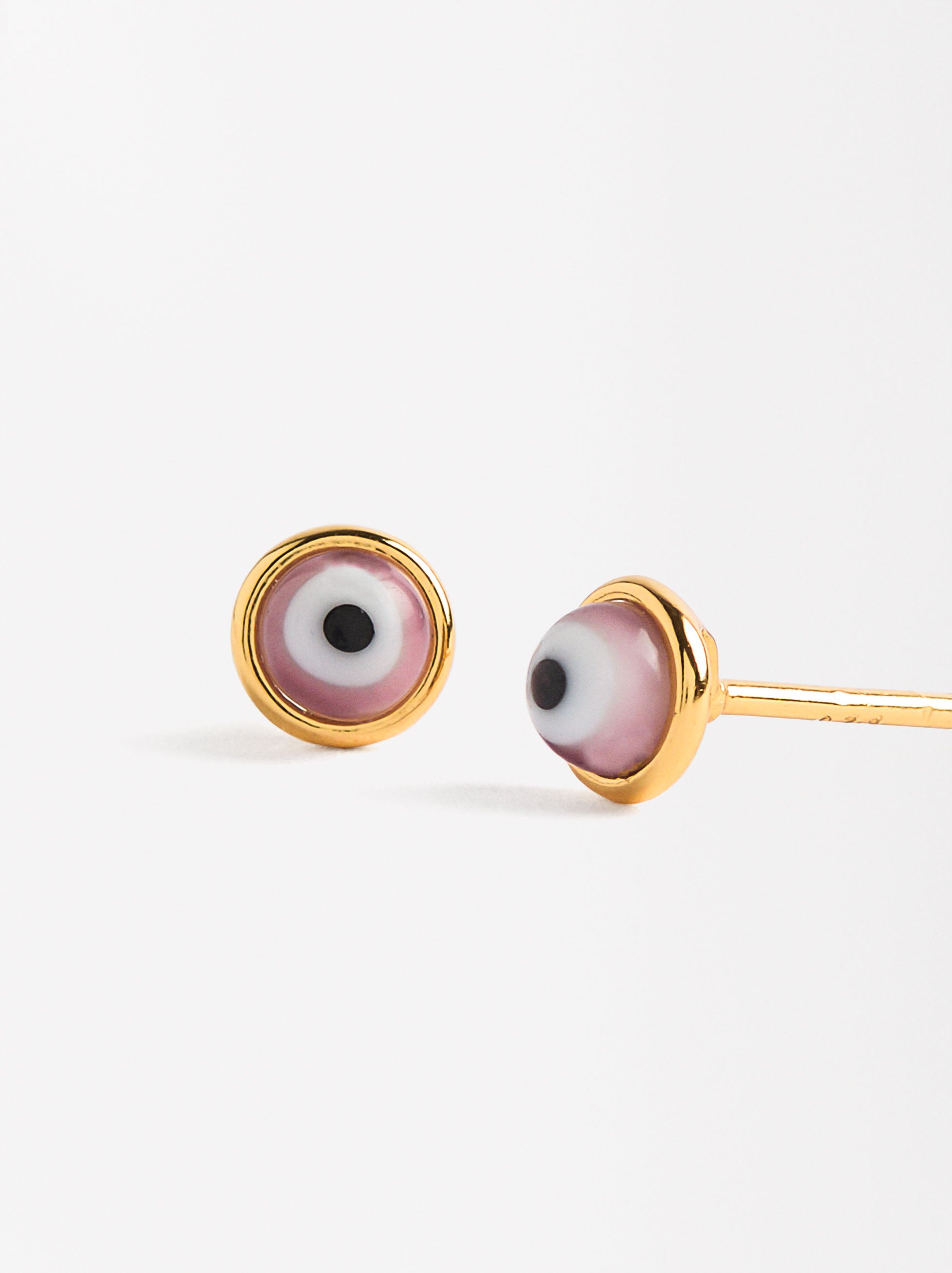 Aros De Ojo - Plata De Ley 925