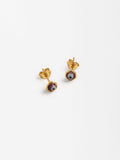 Aretes De Ojo - Plata De Ley 925