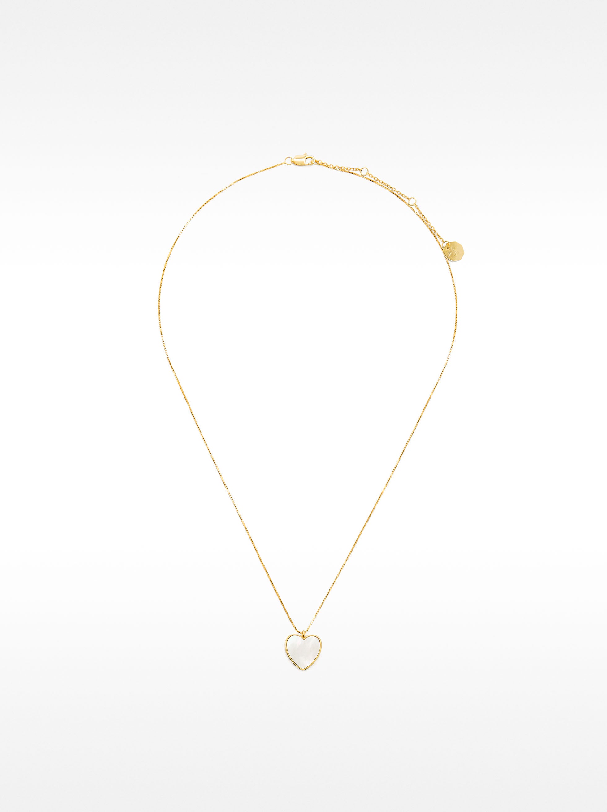 Collar Corto Piedra De Corazón - Plata De Ley 925