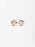 Aretes De Cruz - Plata De Ley 925