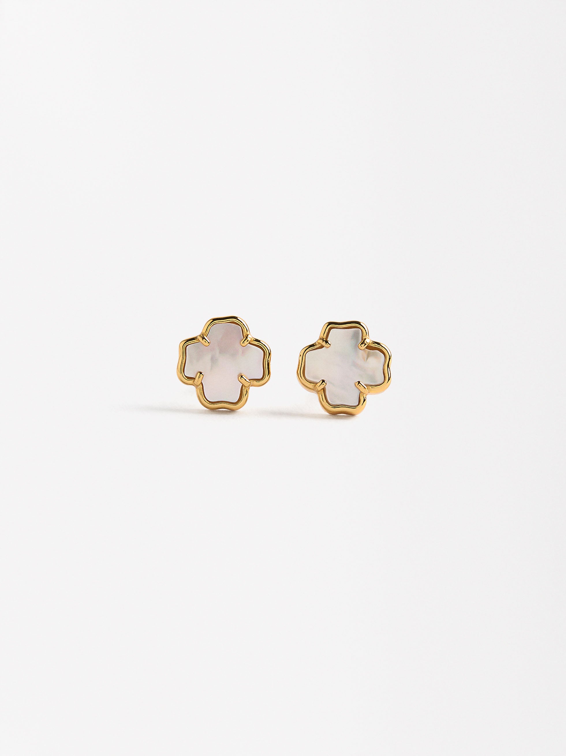 Aretes De Cruz - Plata De Ley 925