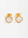Aretes De Cruz - Plata De Ley 925