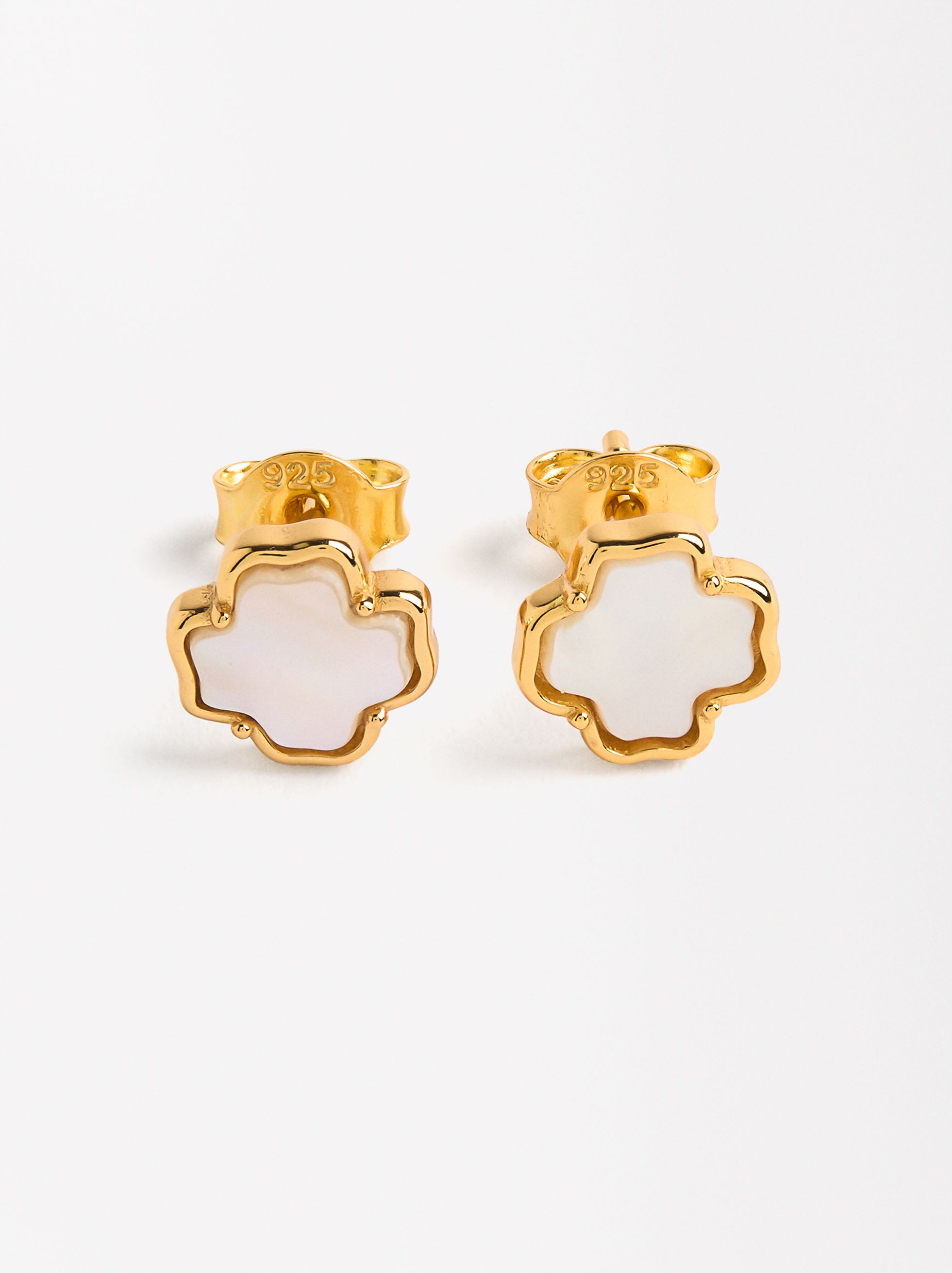 Aretes De Cruz - Plata De Ley 925