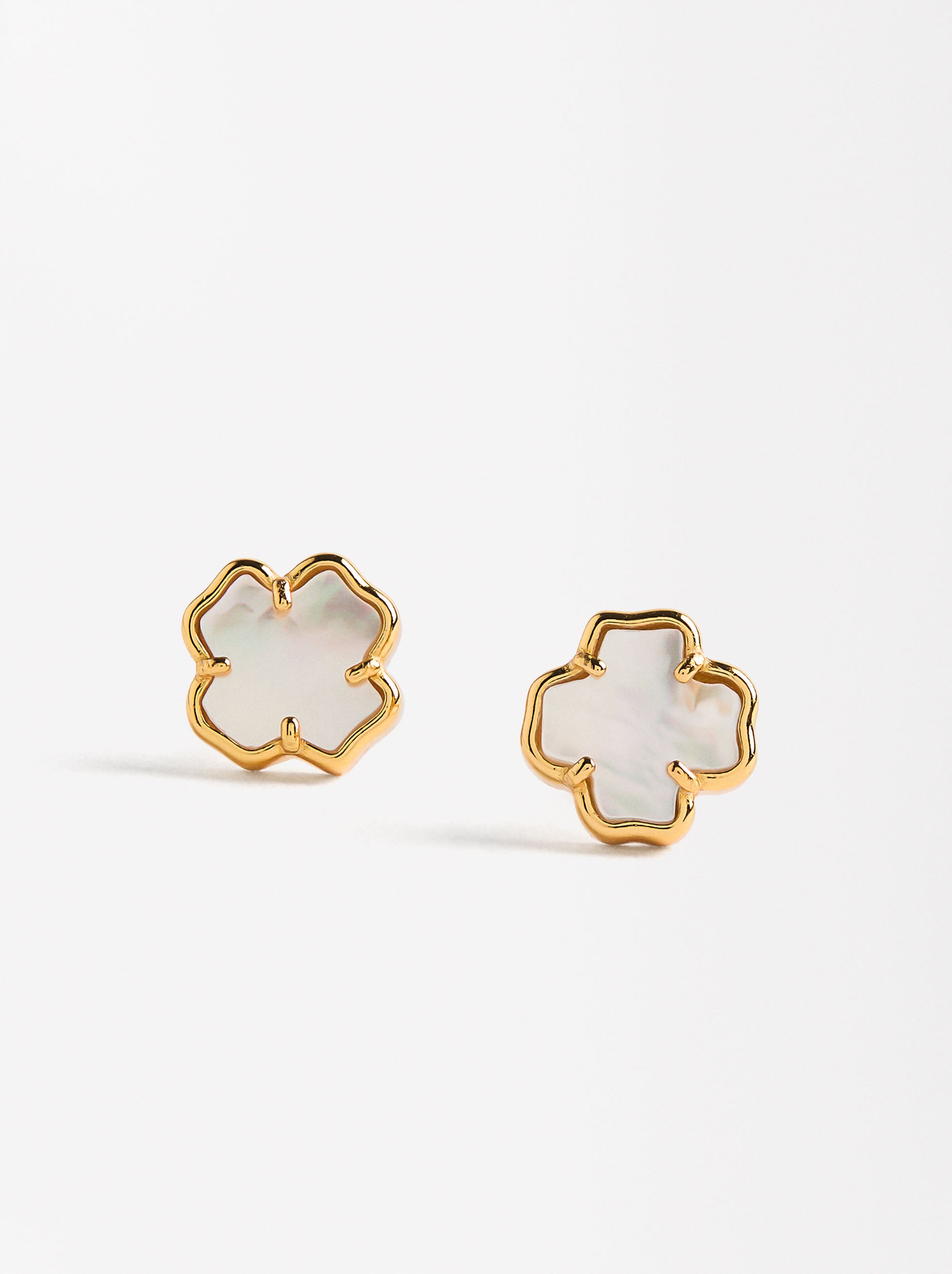 Aros De Cruz - Plata De Ley 925