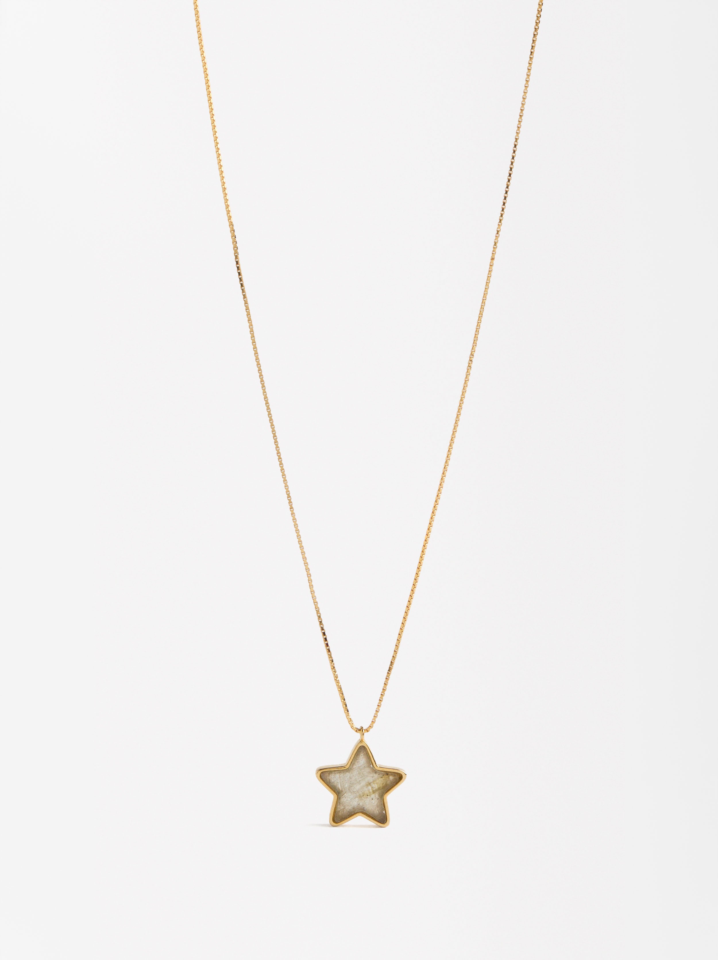 Collar Corto Estrella - Plata De Ley 925