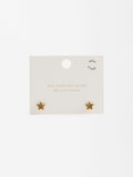 Aretes De Estrella - Plata De Ley 925