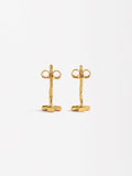 Aretes Cruz Con Circonitas - Plata De Ley 925
