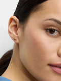 Aretes Ojos Con Circonitas - Plata De Ley 925