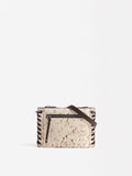 Bolso Bandolera De Piel Con Bolsillo Exterior