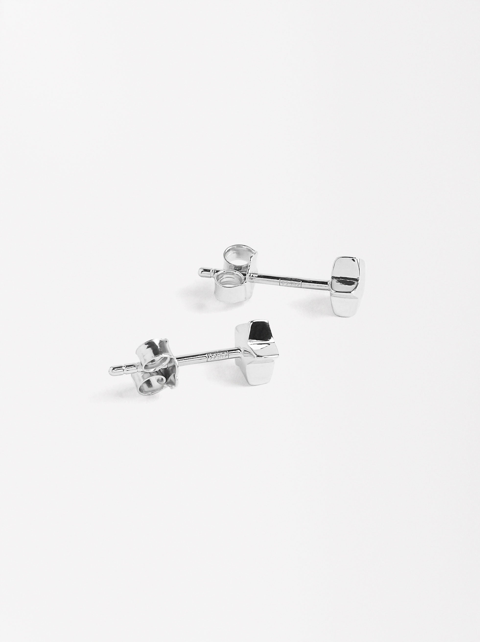 Aretes De Estrellas - Plata De Ley 925