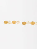 Aretes Largos De Perlas - Plata De Ley 925