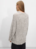 Jersey De Punto Con Efecto Pelo