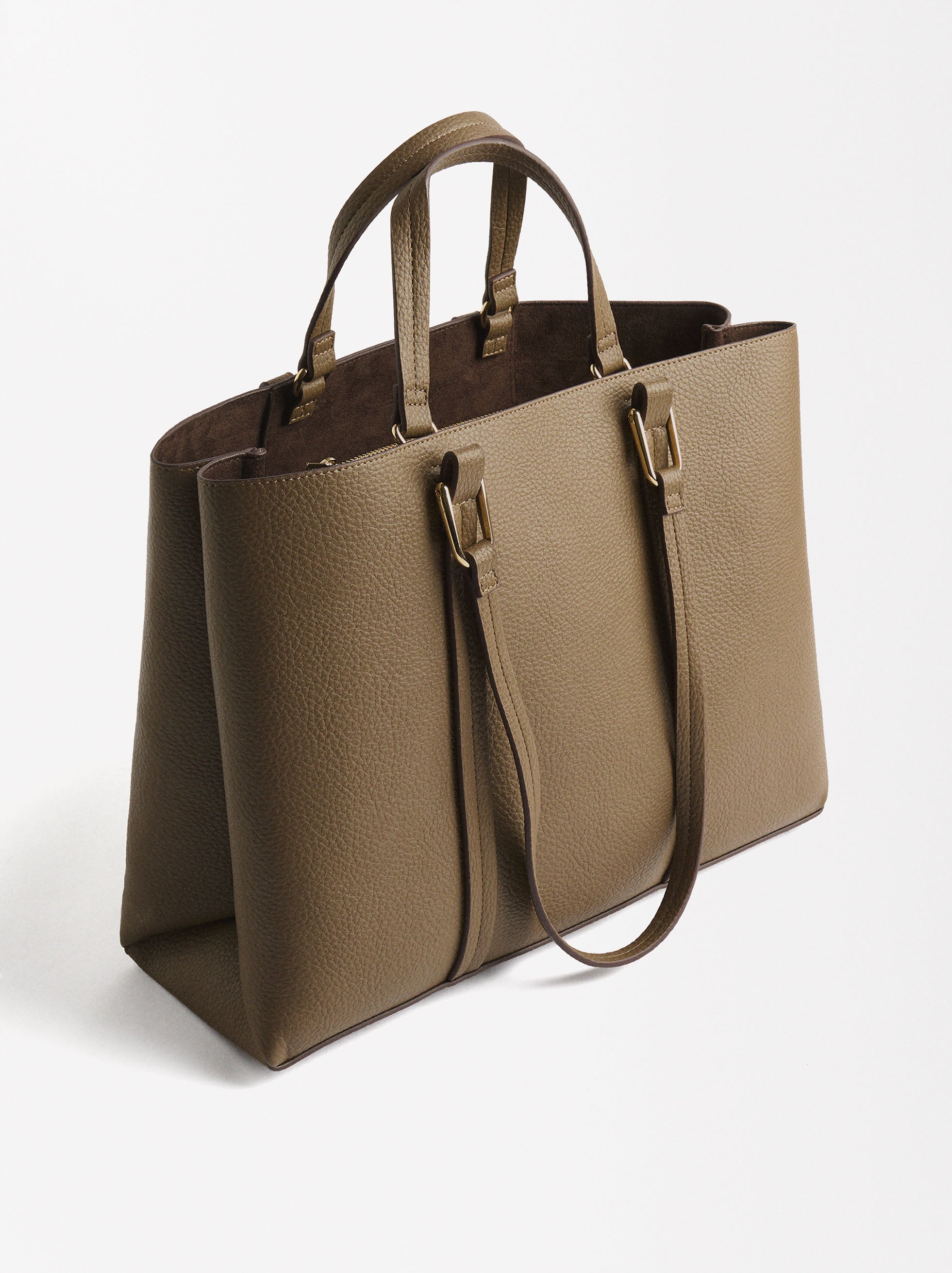 Bolso Shopper De Asas Dobles