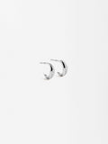 Aretes Con Circonias - Plata De Ley 925