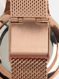 Reloj Pulsera De Malla Metálica De Acero