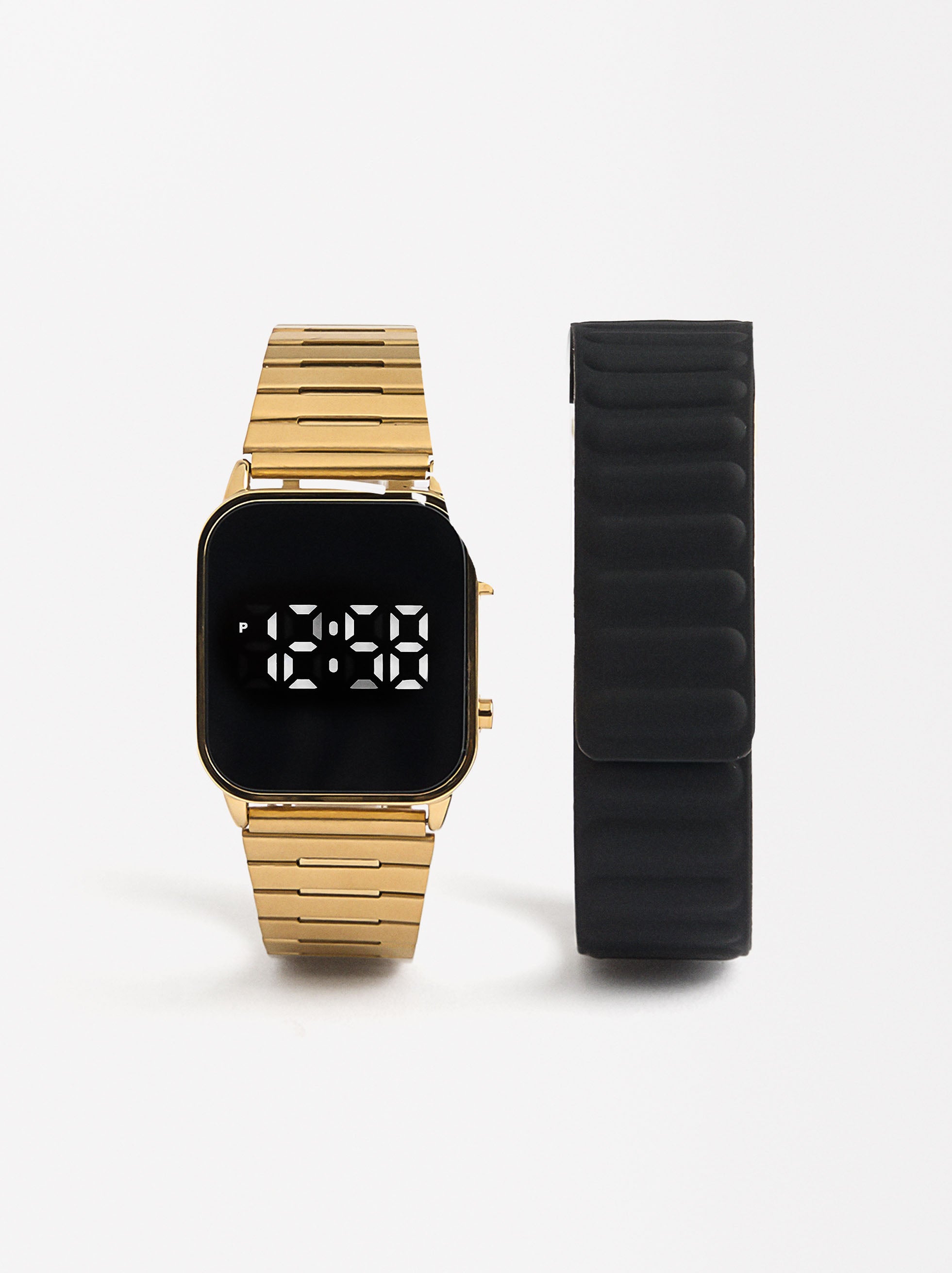Reloj Digital Con Correas Intercambiables
