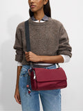 Bolso Bandolera Con Solapa