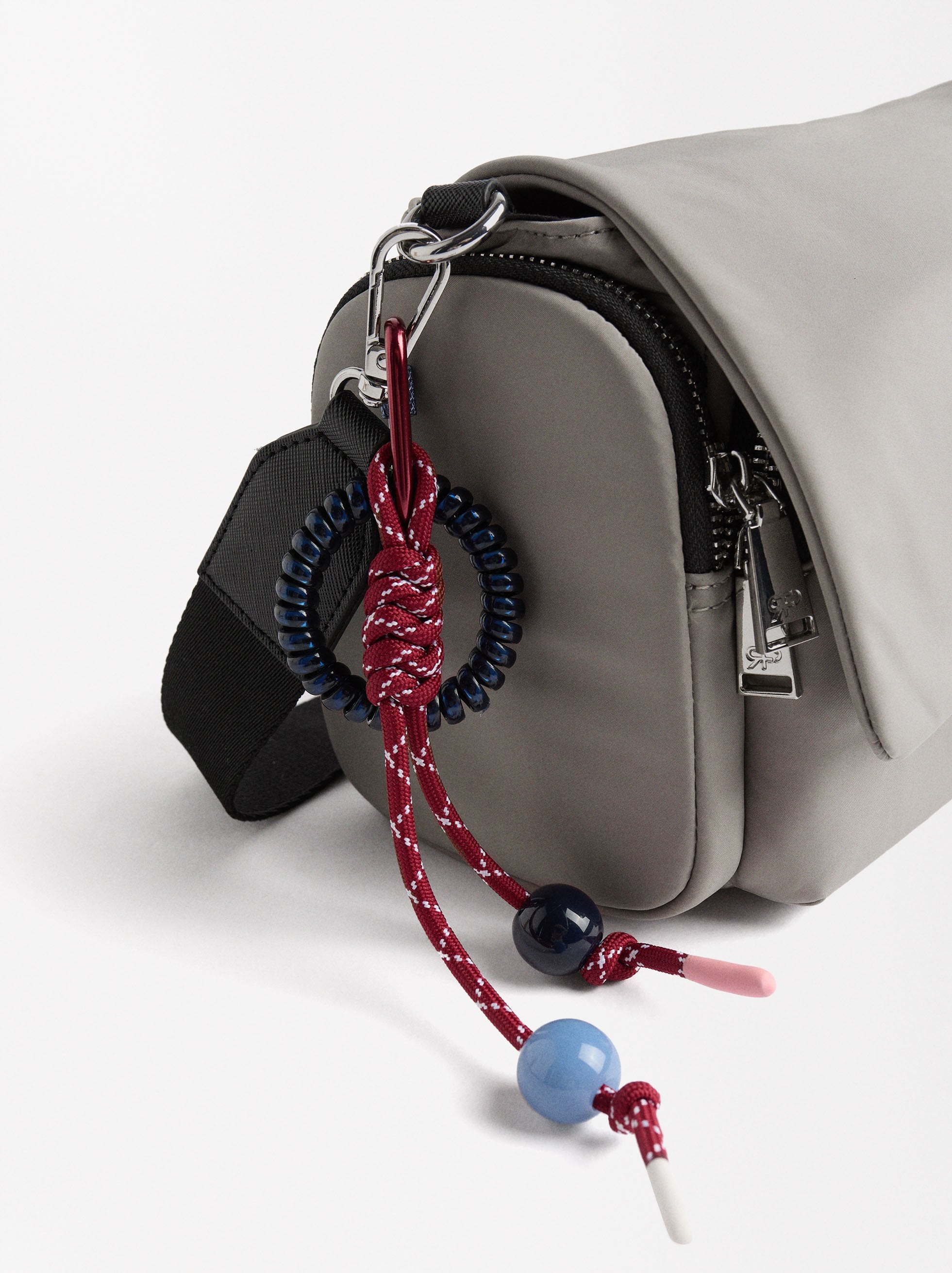 Bolso Bandolera Con Solapa