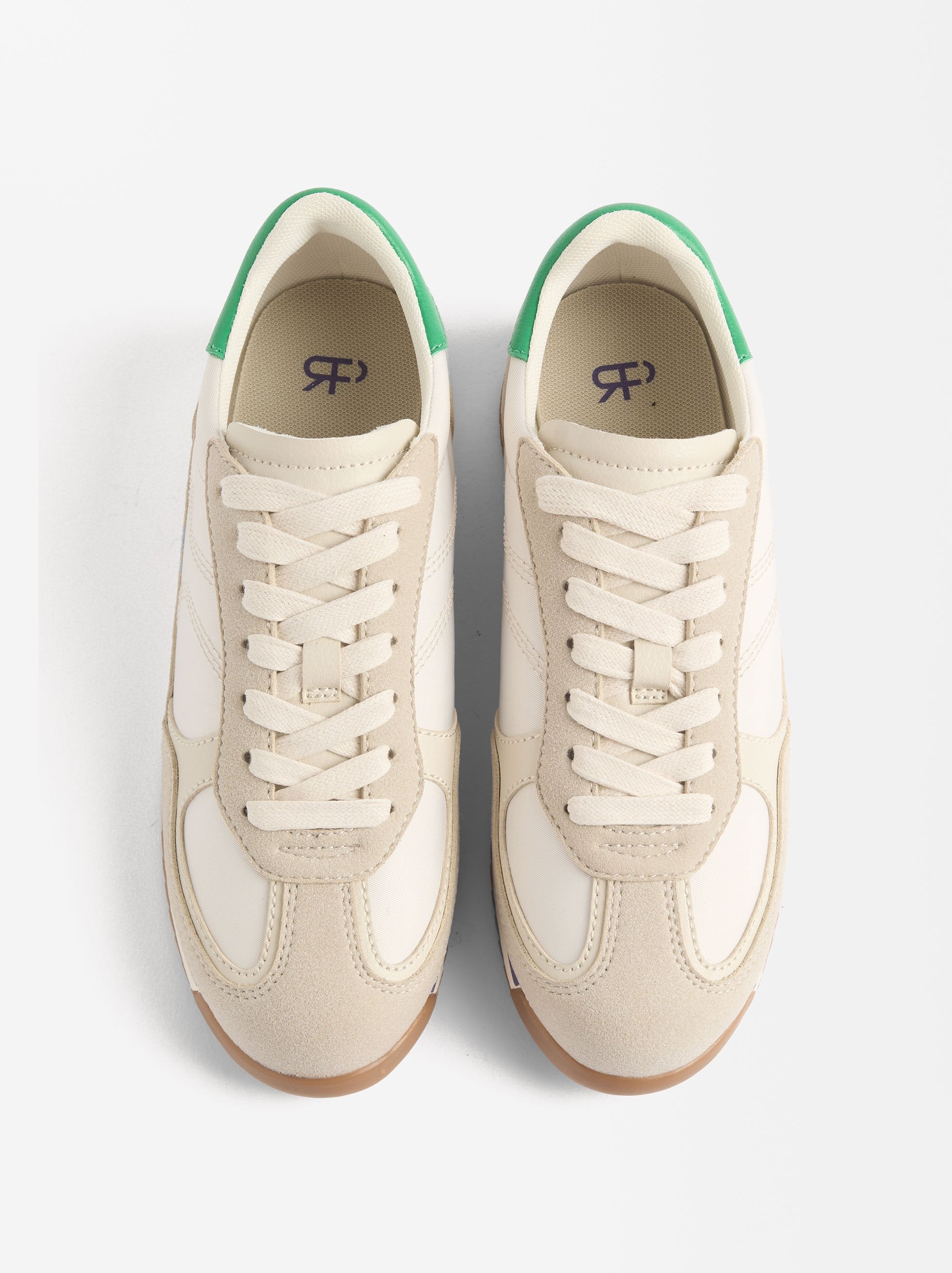 Zapatillas Combinadas Con Efecto Serraje