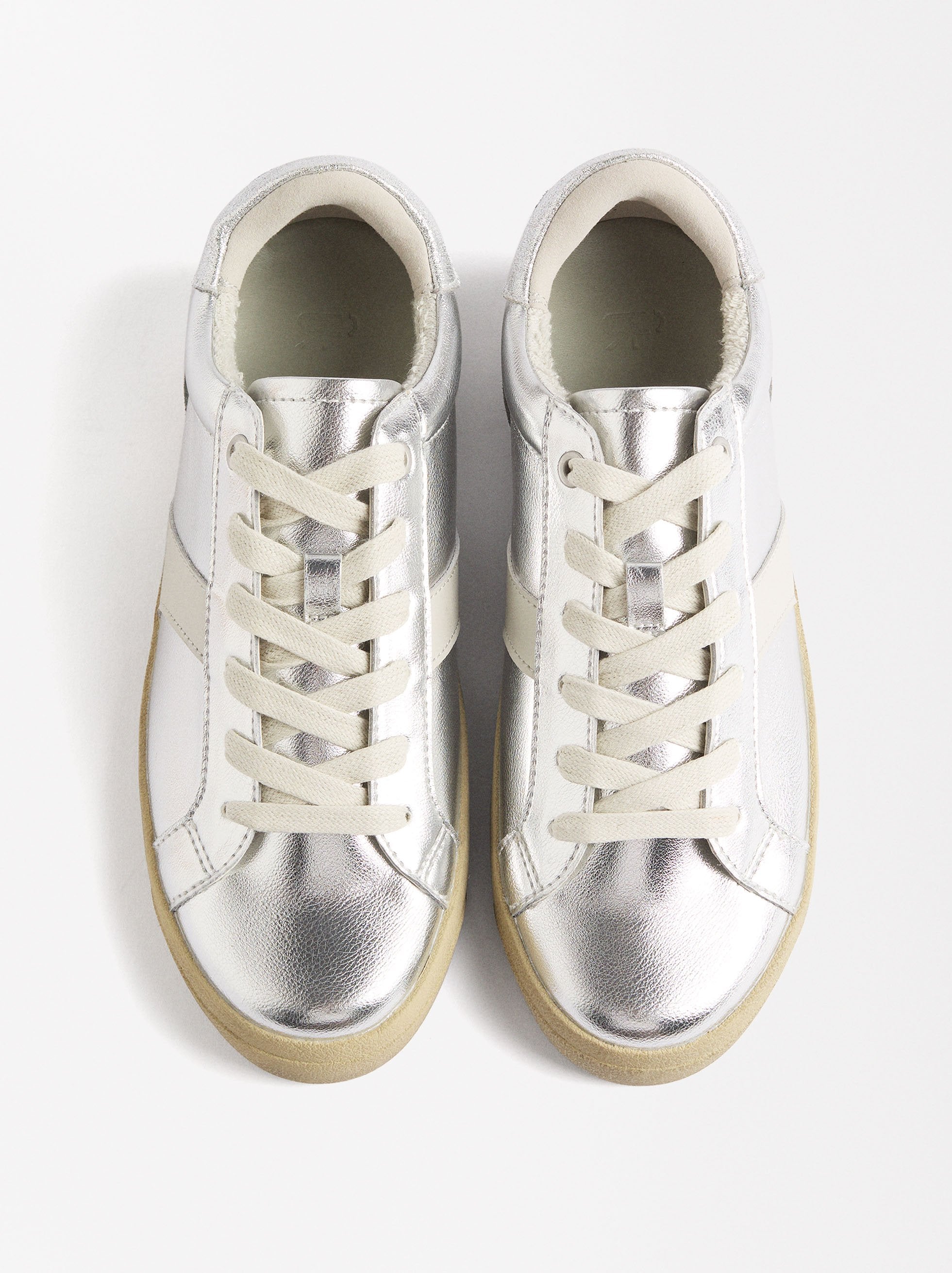 Zapatillas Contraste Metalizadas