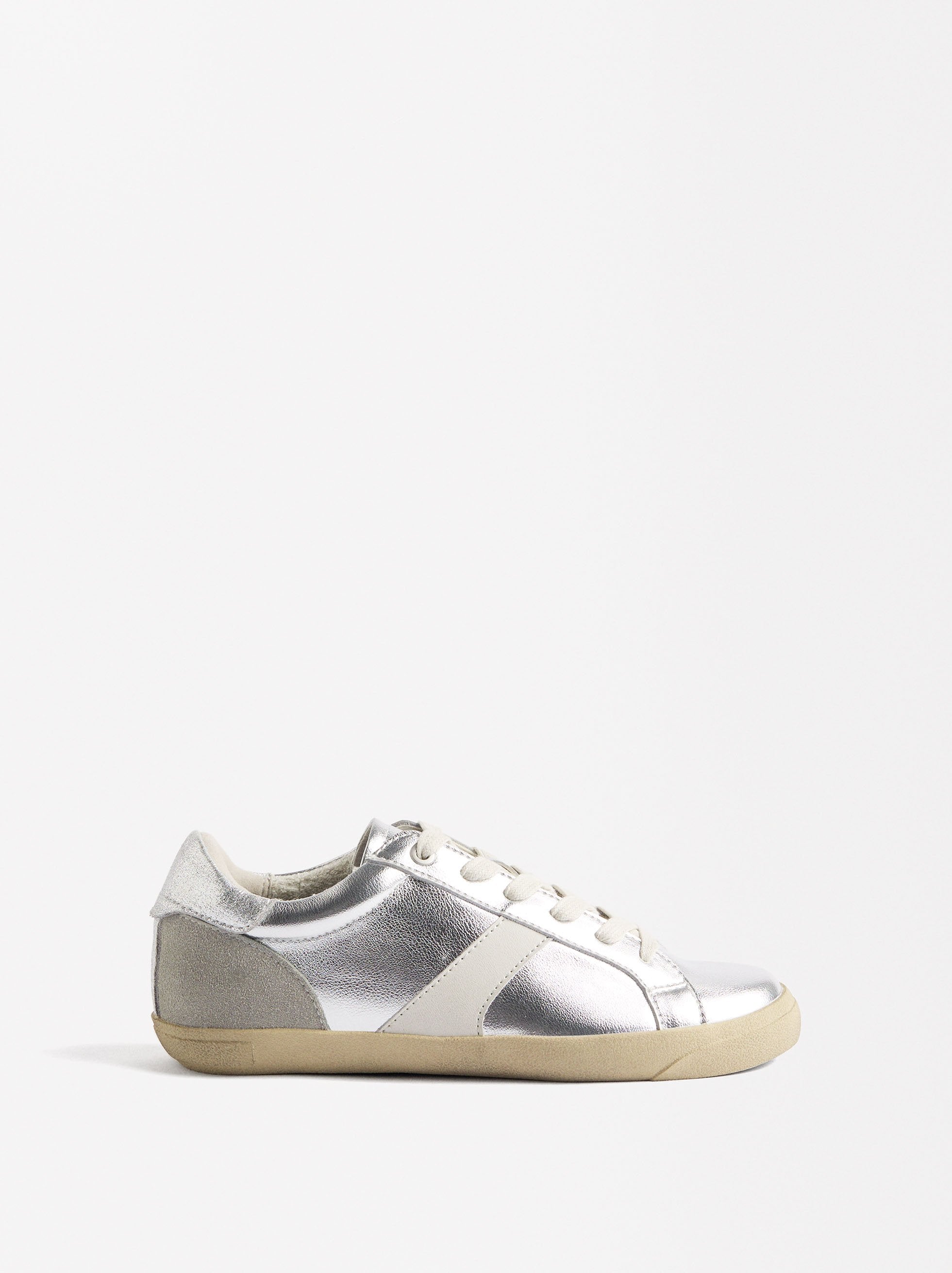 Zapatillas Contraste Metalizadas