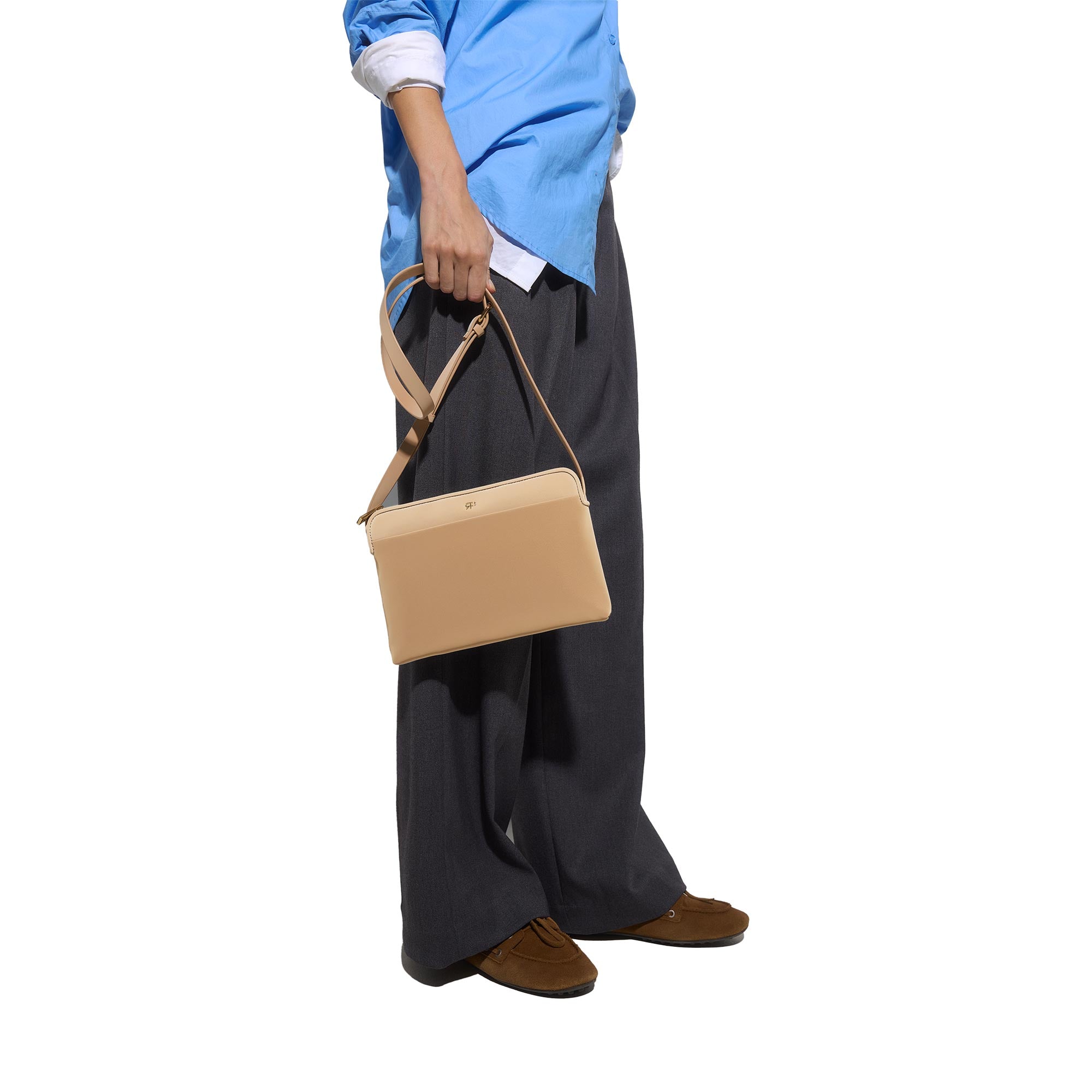 Bolso Bandolera Textura Suave