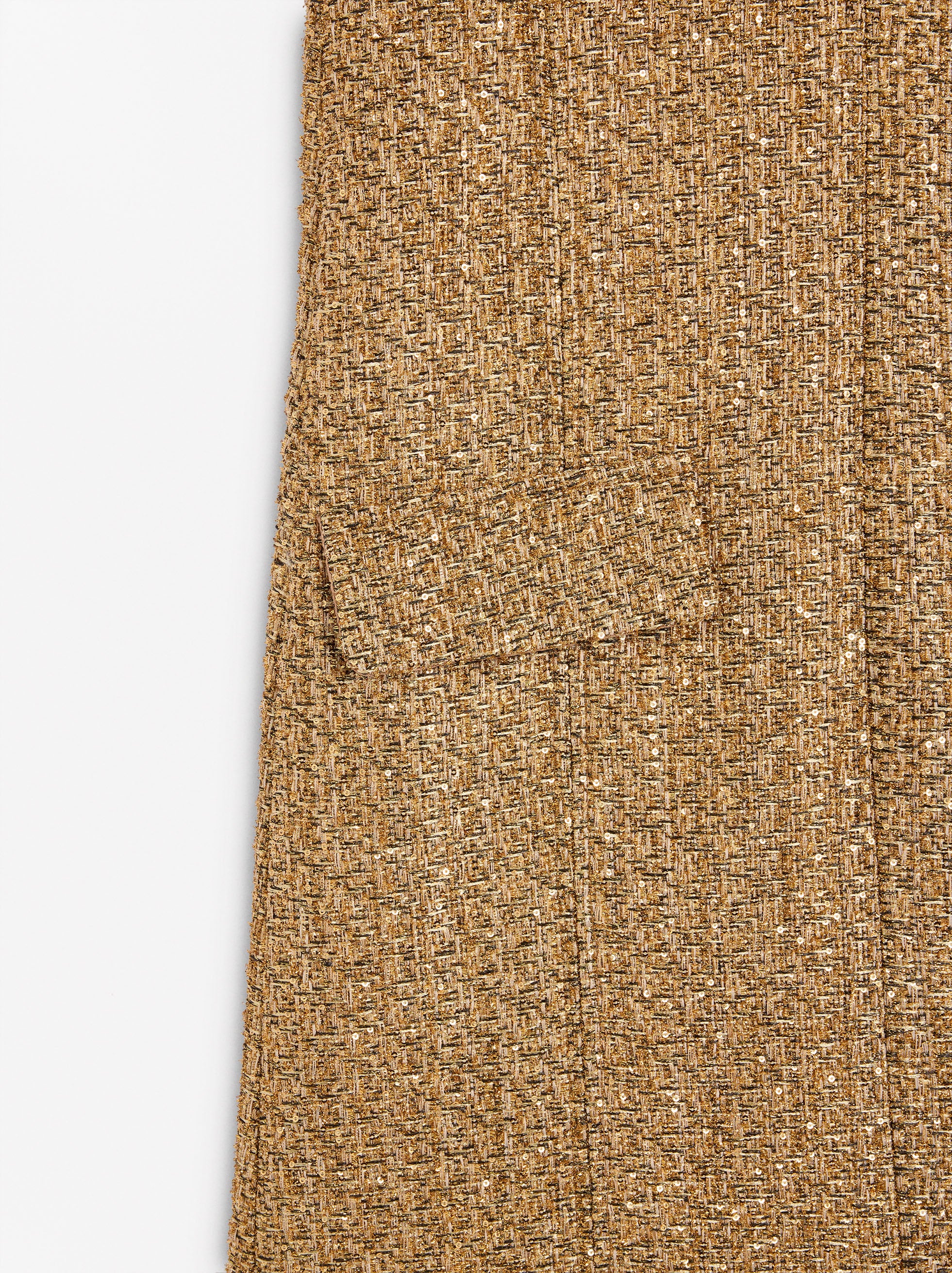 Vestido Corto Con Efecto Brillo