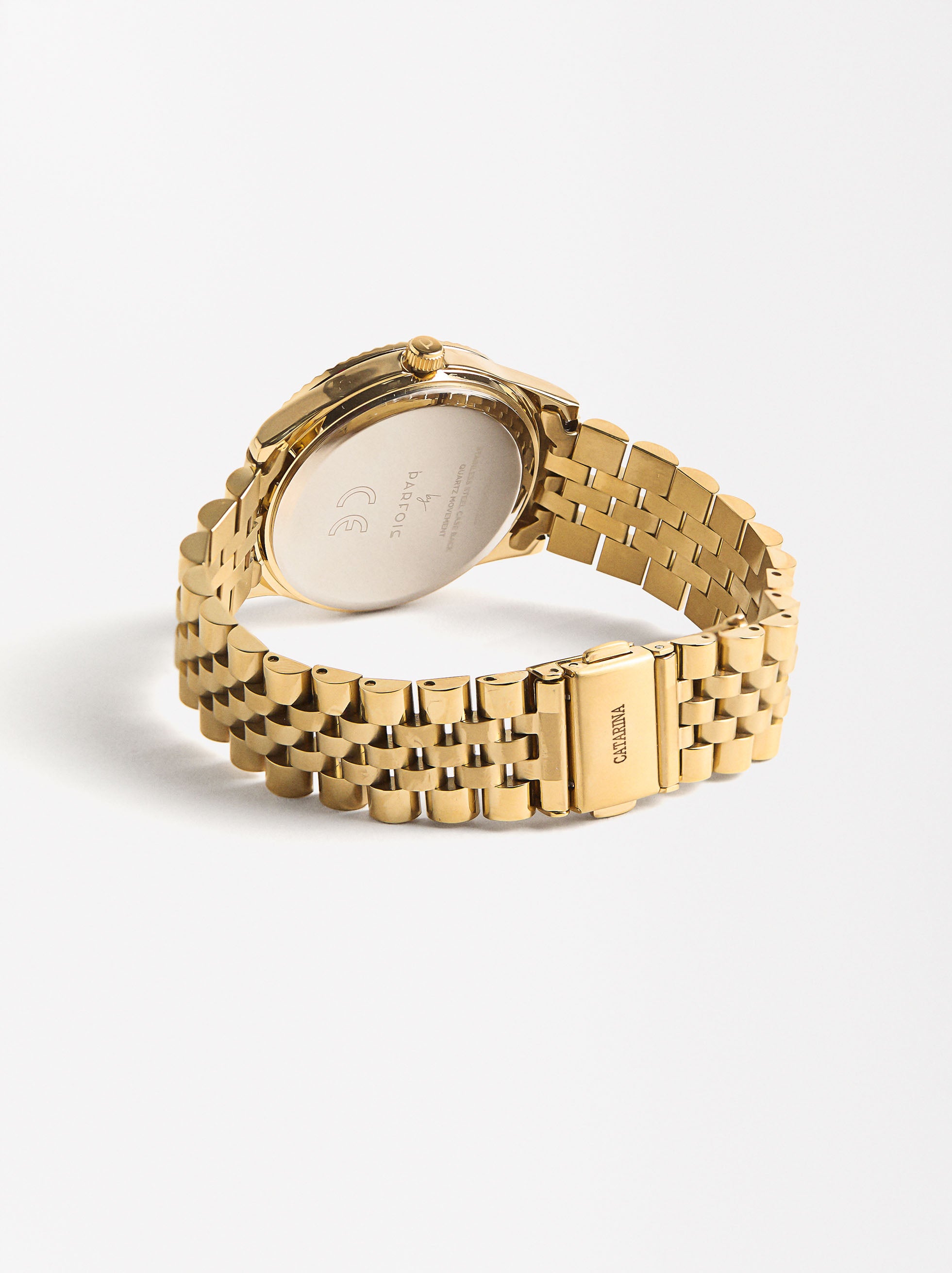 Reloj De Pulsera De Acero Inoxidable