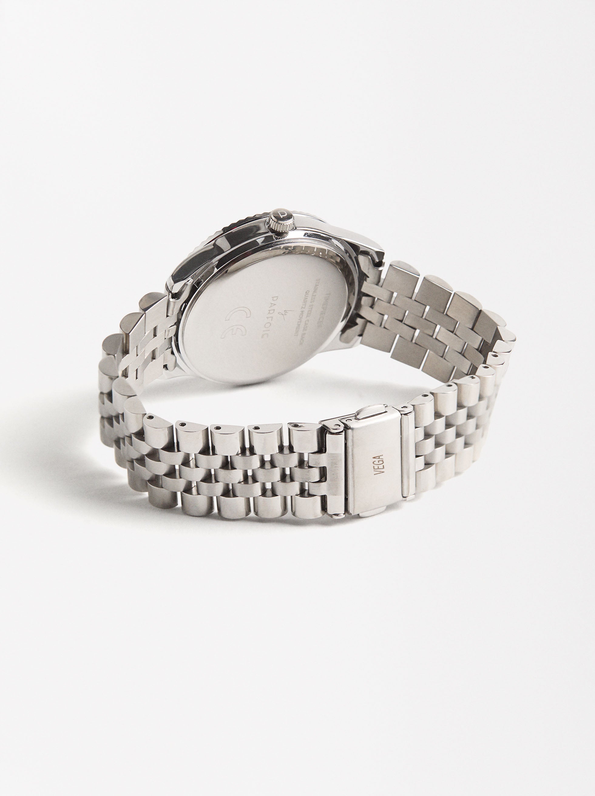 Reloj De Pulsera De Acero Inoxidable