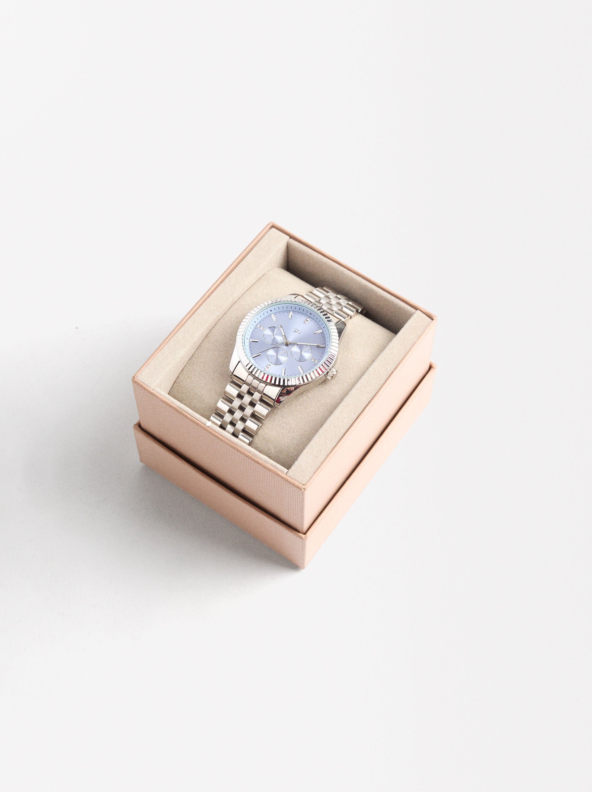 Reloj De Pulsera De Acero Inoxidable