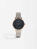 Reloj Pulsera De Malla Metálica De Acero